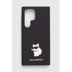 Karl Lagerfeld Husă pentru telefon S23 Ultra S918 culoarea negru