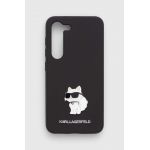 Karl Lagerfeld Husă pentru telefon Galaxy S23 culoarea negru