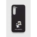 Karl Lagerfeld Husă pentru telefon S23 S911 culoarea negru