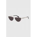Alexander McQueen ochelari de soare femei, culoarea argintiu, AM0456S