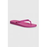 Ipanema slapi ANAT COLORS femei, culoarea violet, cu toc plat, 82591-AQ603