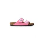 Birkenstock papuci Arizona femei, culoarea roz, 1026976