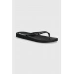 Ipanema slapi ANAT BRASILI femei, culoarea negru, cu toc plat, 82932-20766