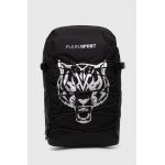 PLEIN SPORT rucsac barbati, culoarea negru, mare, cu imprimeu