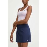 Reebok fustă sport Identity Training culoarea albastru marin, mini, drept, 100076311