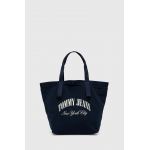 Tommy Jeans poșetă culoarea bleumarin, AW0AW15953