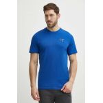 Puma tricou din bumbac BETTER ESSENTIALS bărbați, culoarea bleumarin, uni, 675977