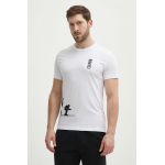 Colmar tricou barbati, culoarea alb, cu imprimeu