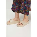 Medicine papuci femei, culoarea bej, cu platforma