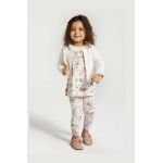 Coccodrillo cardigan bebe culoarea bej, light