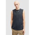 AllSaints top din bumbac REMI SL CREW culoarea negru, M017JA
