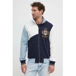 Aeronautica Militare bluza barbati, culoarea albastru marin, cu imprimeu, FE1892F419