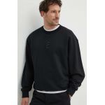 BOSS hanorac de bumbac bărbați, culoarea negru, cu imprimeu, 50514903