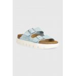 Birkenstock papuci din piele BIRKENSTOCK X PAPILLIO Arizona Chunky femei, cu platforma, 1026883