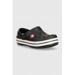 Crocs slapi copii CROCBAND CLOG culoarea negru