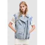 AllSaints vesta de blugi RIPLEY WAISTCOAT femei, de tranzitie, W055OA