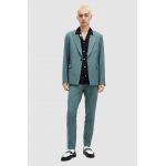 AllSaints sacou din lana MOAD BLAZER culoarea turcoaz, MJ553Z