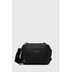 Michael Kors borseta de piele culoarea negru