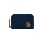 Fjallraven carcasa cardului Zip Card Holder culoarea albastru marin, F24218