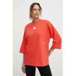 adidas tricou femei, culoarea portocaliu