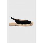 Answear Lab espadrile culoarea negru