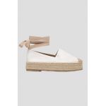 Answear Lab espadrile culoarea alb, cu platforma