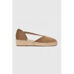 Answear Lab espadrile culoarea maro, cu platforma