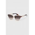 Furla ochelari de soare femei, culoarea auriu, SFU717_6008FC