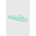Ipanema slapi ANAT COLORS femei, culoarea turcoaz, cu toc plat, 82591-AQ596