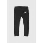 adidas leggins copii culoarea negru, neted