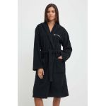 Champion halat de baie din bumbac culoarea negru, 805922