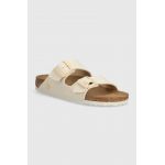 Birkenstock papuci Arizona femei, culoarea bej, 1026677
