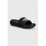 The North Face papuci NEVER STOP CUSH SLIDE femei, culoarea negru, NF0A8A99KX71
