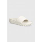 The North Face papuci NEVER STOP CUSH SLIDE femei, culoarea bej, cu platforma, NF0A8A99WID1