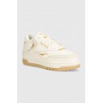 Reebok Classic sneakers din piele Club C culoarea bej, 100074265