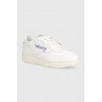 Reebok Classic sneakers din piele Club C culoarea alb, 100074478