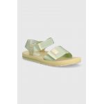 The North Face sandale SKEENA SANDAL femei, culoarea verde, NF0A46BFOPK1