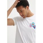 Kaotiko tricou din bumbac culoarea bej, cu imprimeu