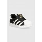 adidas Originals sneakers pentru copii SUPERSTAR 360 culoarea negru