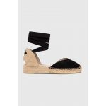 Answear Lab espadrile culoarea negru