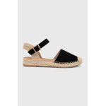 Answear Lab espadrile culoarea negru