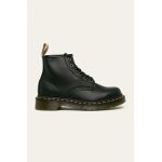 Dr. Martens botine Vegan 101 femei, culoarea negru, cu toc plat 23984001-Black