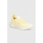Tommy Jeans sneakers TJW FLEXI RUNNER culoarea galben, EN0EN02489