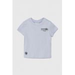 Lacoste tricou de bumbac pentru copii cu imprimeu