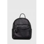 Answear Lab rucsac femei, culoarea negru, mic, neted