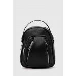 Answear Lab rucsac femei, culoarea negru, mic, neted