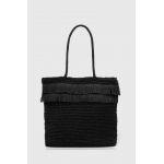 Answear Lab geanta de plaja culoarea negru