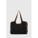 Answear Lab geanta de plaja culoarea negru