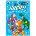 Roboti si mecanisme inteligente. Carte de colorat - Luminita Albu
