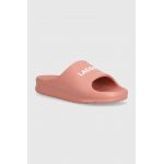 Lacoste papuci Serve Slide 2.0 femei, culoarea roz, 47CFA0020